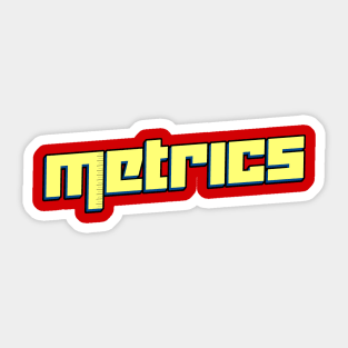 Metrics Sticker